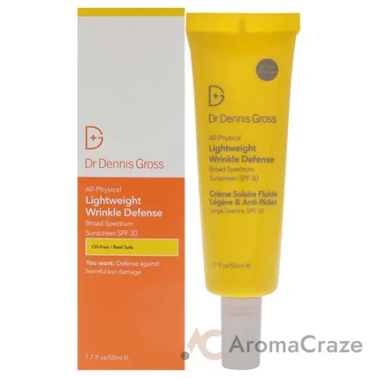 Picture of All Physical Lightweight Wrinkle Defense SPF 30 by Dr. Dennis Gross for Unisex - 1.7 oz Sunscreen