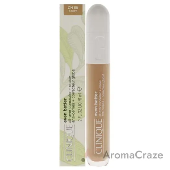 Picture of Even Better All-Over Concealer Plus Eraser - CN 58 Honey by Clinique for Women - 0.2 oz Concealer