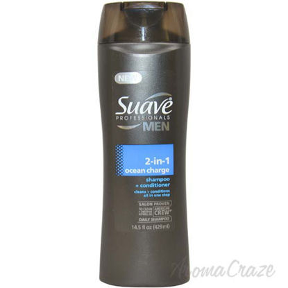 Suave Men 2 in 1 Shampoo and Conditioner by Suave for Men - 