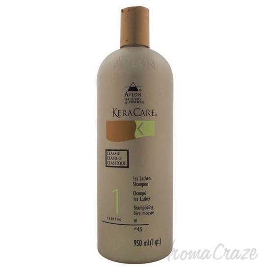 KeraCare 1st Lather Shampoo by Avlon for Unisex - 32 oz Sham