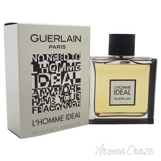 LHomme Ideal by Guerlain for Men - 3.3 oz EDT Spray