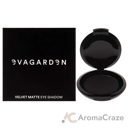 Picture of Velvet Matte Eyeshadow - 128 Black by Evagarden for Women - 0.08 oz Eye Shadow