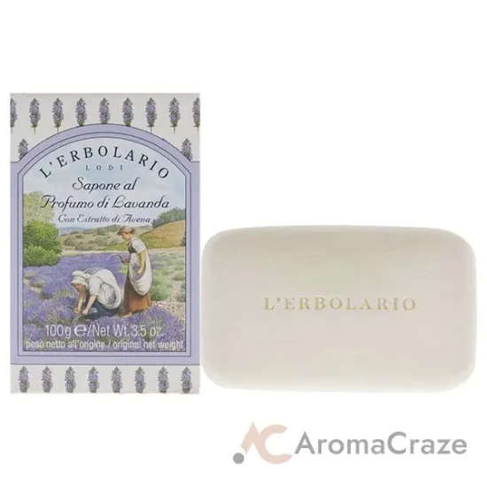 Picture of Perfumed Soap - Lavender by LErbolario for Unisex - 3.5 oz Soap