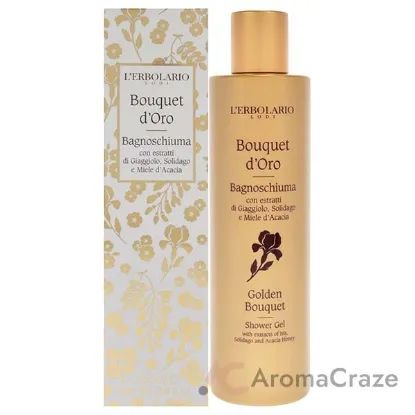 Picture of Shower Gel - Golden Bouquet by LErbolario for Unisex - 8.4 oz Shower Gel