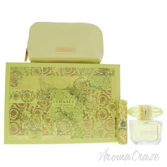 Versace Yellow Diamond by Versace for Women - 3 Pc Gift Set 