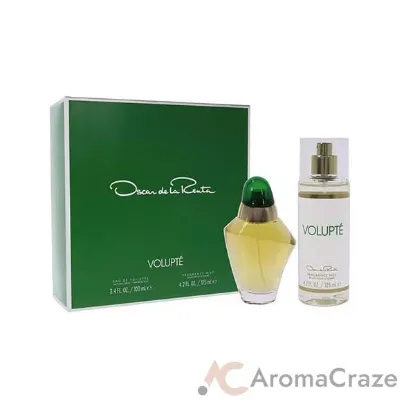 Picture of Volupte by Oscar De La Renta for Women - 2 Pc Gift Set 3.4oz EDT Spray, 4.2oz Frangrance Mist