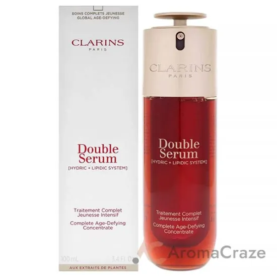 Picture of Double Serum Complete Age Control Concentrate by Clarins for Unisex - 3.4 oz Serum