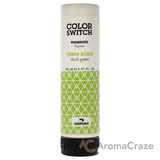 Picture of Color Switch Pure Pigment - Acid Green by Tocco Magico for Unisex - 5.07 oz Hair Color
