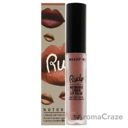 Picture of Notorious Liquid Lip Color - Below the Belt by Rude Cosmetics for Women - 0.1 oz Lipstick