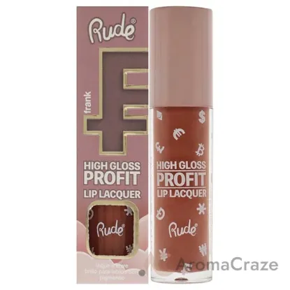Picture of High Gloss Profit Lip Lacquer - Frank by Rude Cosmetics for Women - 0.141 oz Lip Gloss