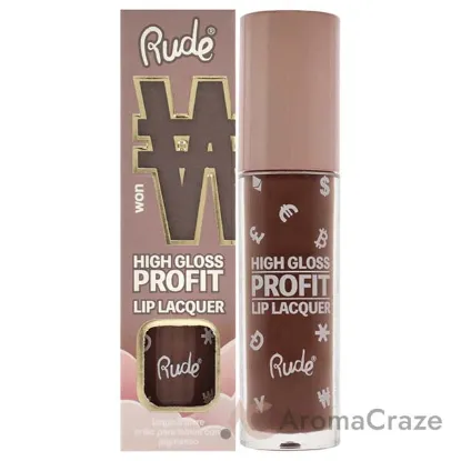 Picture of High Gloss Profit Lip Lacquer - Won by Rude Cosmetics for Women - 0.141 oz Lip Gloss