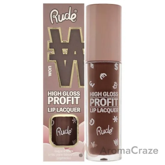 Picture of High Gloss Profit Lip Lacquer - Won by Rude Cosmetics for Women - 0.141 oz Lip Gloss