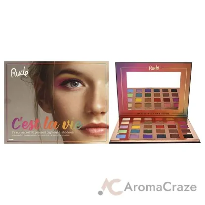 Picture of Cest La Vie 30 Eyeshadow Palette by Rude Cosmetics for Women - 1.13 oz Eye Shadow
