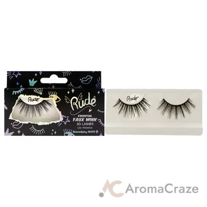Picture of Essential Faux Mink 3D Lashes - Serendipity by Rude Cosmetics for Women - 1 Pc Pair