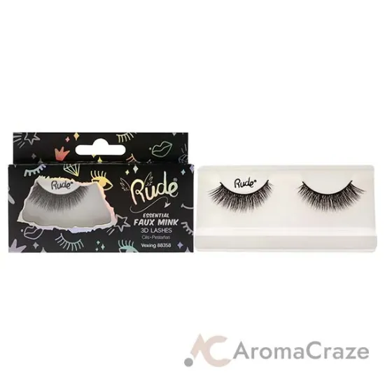 Picture of Essential Faux Mink 3D Lashes - Vexing by Rude Cosmetics for Women - 1 Pc Pair