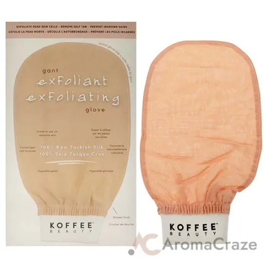 Picture of Turkish Silk Exfoliating Mitt by Koffee Beauty for Unisex - 1 Pc Mitt