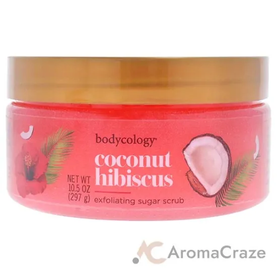 Picture of Exfoliating Sugar Scrub - Coconut Hibiscus by Bodycology for Women - 10.5 oz Scrub