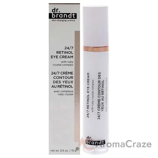 Picture of 24-7 Retinol Eye Cream by Dr. Brandt for Women - 0.5 oz Cream (Tester)