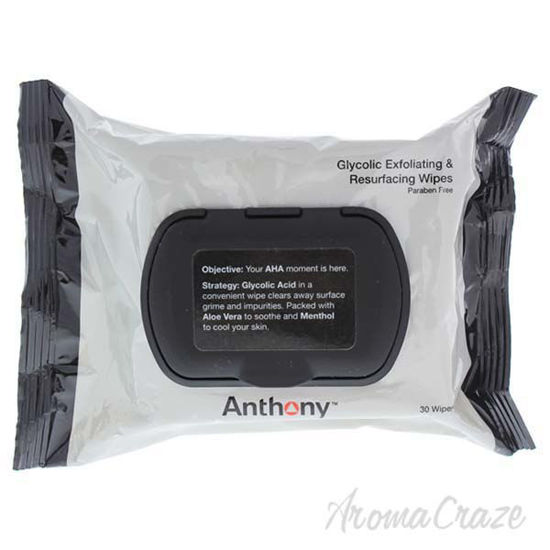 Glycolic Exfoliating and Resurfacing Wipes by Anthony for Me