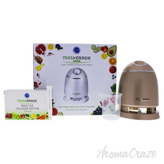 Maskerade Duet Facial Steamer and Organic Mask Maker - Gold 