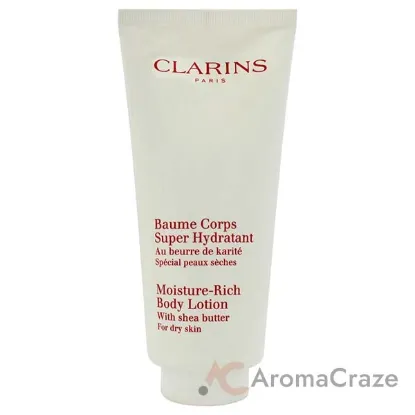 Picture of Moisture Rich Body Lotion with Shea Butter (Dry Skin) by Clarins for Unisex - 6.5 oz Body Lotion (Tester)
