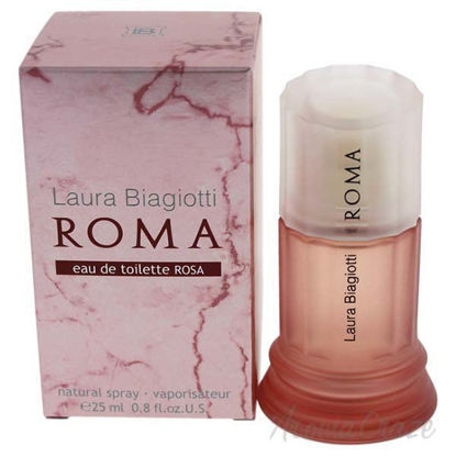 Roma Rosa by Laura Biagiotti for Women - 0.85 oz EDT Spray