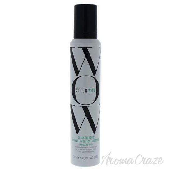 Brass Banned Mousse For Dark Hair by Color Wow for Unisex - 