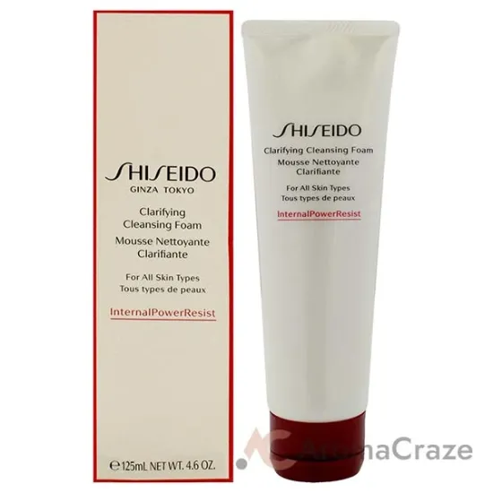 Picture of Clarifying Cleansing Foam by Shiseido for Unisex - 4.6 oz Cleanser (Tester)