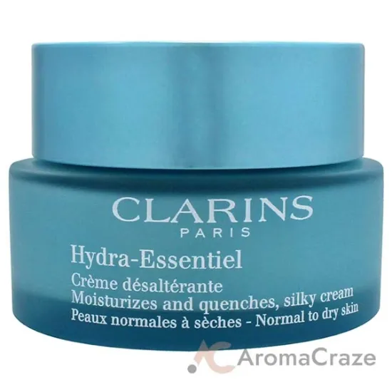 Picture of Hydra-Essentiel Silky Cream - Normal to Dry Skin by Clarins for Unisex - 1.7 oz Cream (Tester)