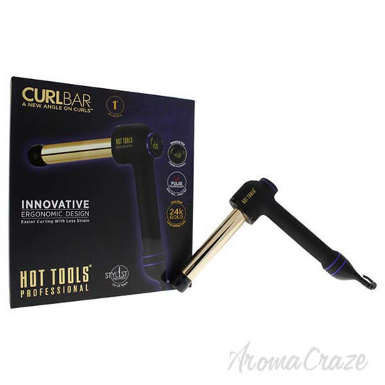 Curl Bar-24k Gold - Model # HTCURL1181- Black/Gold by Hot To