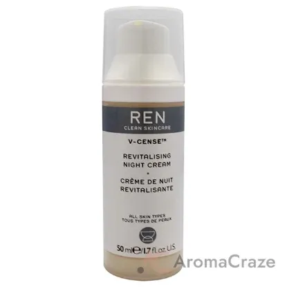 Picture of V-Cense Revitalising Night Cream by REN for Unisex - 1.7 oz Cream (Tester)