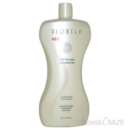 Silk Therapy Conditioner by Biosilk for Unisex - 34 oz Condi