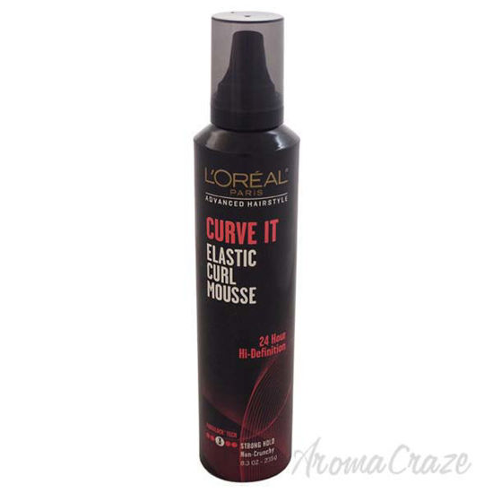Advanced Hairstyle Curve It Elastic Curl Mousse Strong Hold 