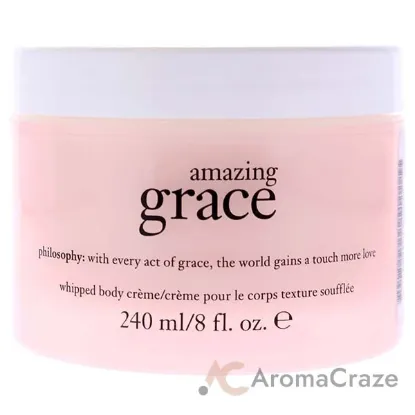 Picture of Amazing Grace Whipped Body Creme by Philosophy for Women - 8 oz Cream (Tester)