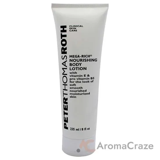 Picture of Mega-Rich Nourishing Body Lotion by Peter Thomas Roth for Unisex - 8 oz Body Lotion (Tester)