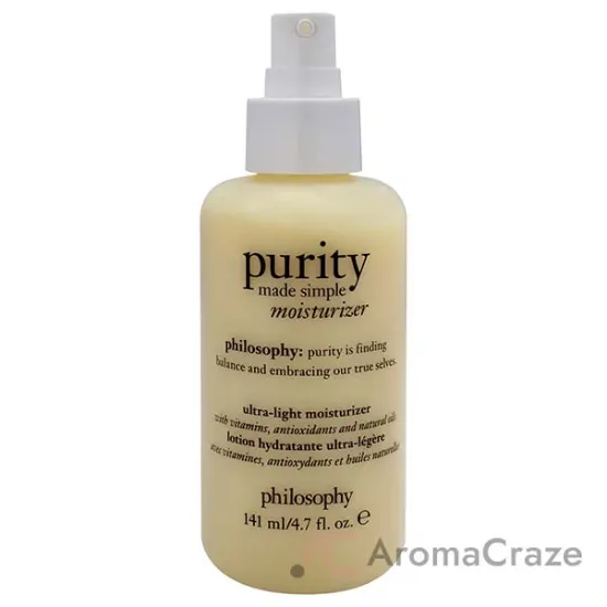 Picture of Purity Made Simple Ultra Light Moisturizer by Philosophy for Women - 4.7 oz Moisturizer (Tester)