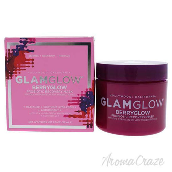 Berryglow Probiotic Recovery Mask by Glamglow for Unisex - 2
