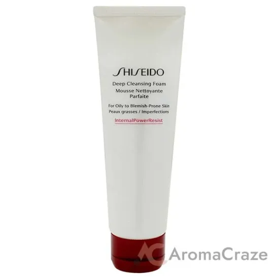 Picture of Deep Cleansing Foam by Shiseido for Women - 4.4 oz Cleanser (Tester)