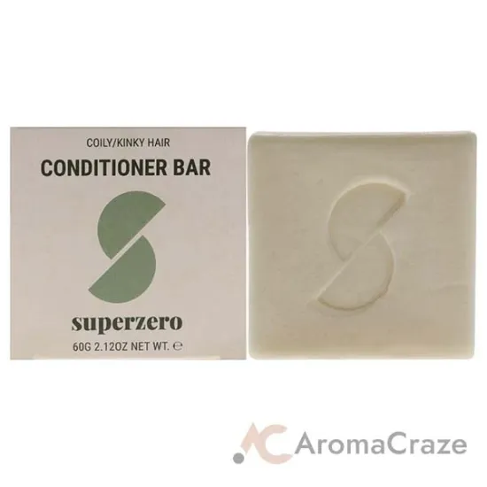 Picture of Conditioner Bar - Coily-Kinky Hair by Superzero for Unisex - 2.12 oz Conditioner