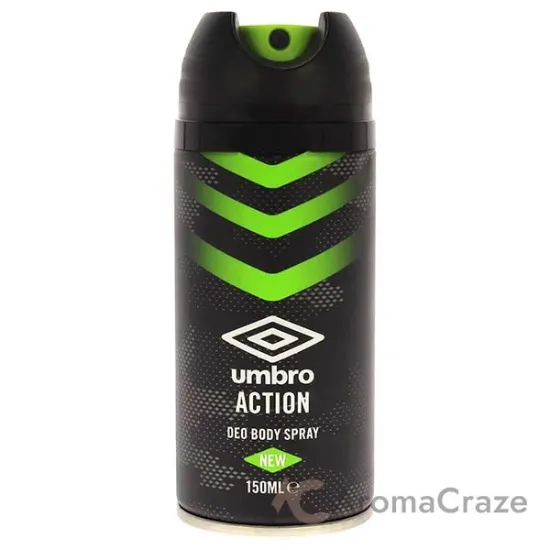 Picture of Action Deodorant Body Spray by Umbro for Unisex - 5 oz Deodorant Spray
