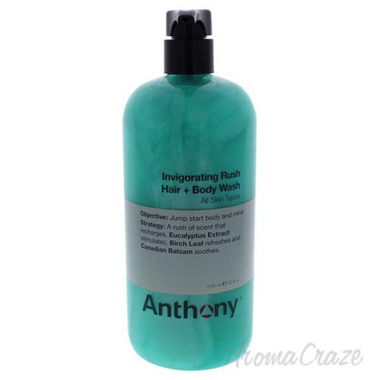 Invigorating Rush Hair and Body Wash by Anthony for Unisex -