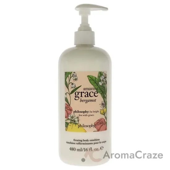 Picture of Amazing Grace Bergamot Firming Body Emulsion by Philosophy for Women - 16 oz Cream