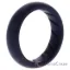 Picture of Silicone Wedding Ring - Dome Solid BR Comfort Fit - Basic-Black by ROQ for Women - 5 mm Ring