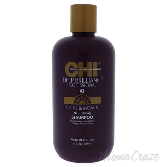 Deep Brilliance Neutralizing Shampoo by CHI for Unisex - 12 