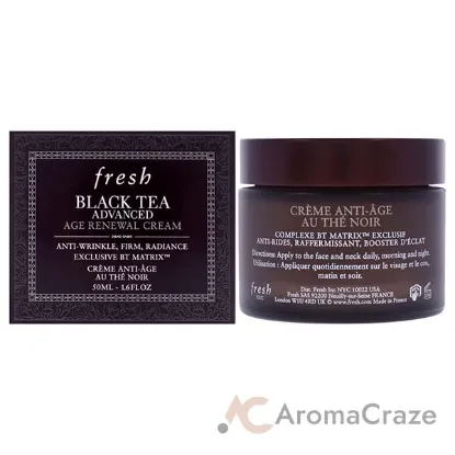 Picture of Black Tea Advanced Age Renewal Cream by Fresh for Women - 1.7 oz Cream