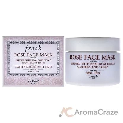 Picture of Rose Face Mask by Fresh for Women - 1 oz Mask