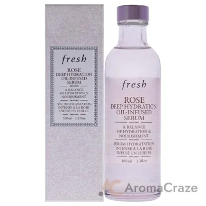 Picture of Rose Deep Hydration Oil-Infused Serum by Fresh for Women - 3.3 oz Serum