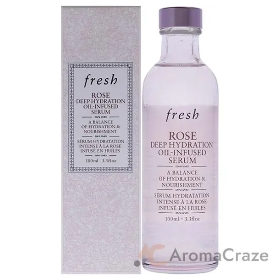 Picture of Rose Deep Hydration Oil-Infused Serum by Fresh for Women - 3.3 oz Serum