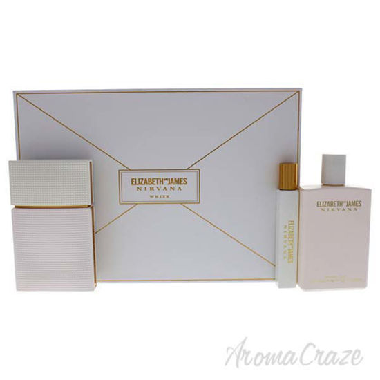 Nirvana White by Elizabeth and James for Women - 3 Pc Gift S