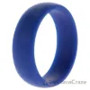 Picture of Silicone Wedding Ring Dome Style - Blue by ROQ for Men - 16 mm Ring